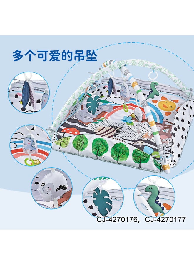 CJ Export Baby 4 Sides Round Game Mat Fitness Rack Foldable Machine Wash Multi-functional Climbing Mat Suit - Image 3