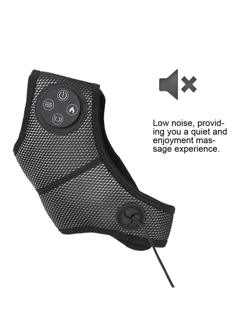 Y&D Electric Foot Ankle Massager, Heated Brace for Sprained Ankle, Multi-Level Settings Vibrations and Heating Modes, Pad Knee Elbow Shoulder Relax  - Image 4