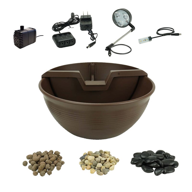 Aquascape AquaGarden Tabletop Fountain Kit (Mocha) - Image 4