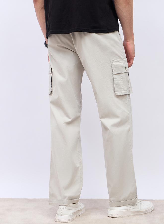 ستايلي بنطال كارجو بقصة واسعة - Image 5