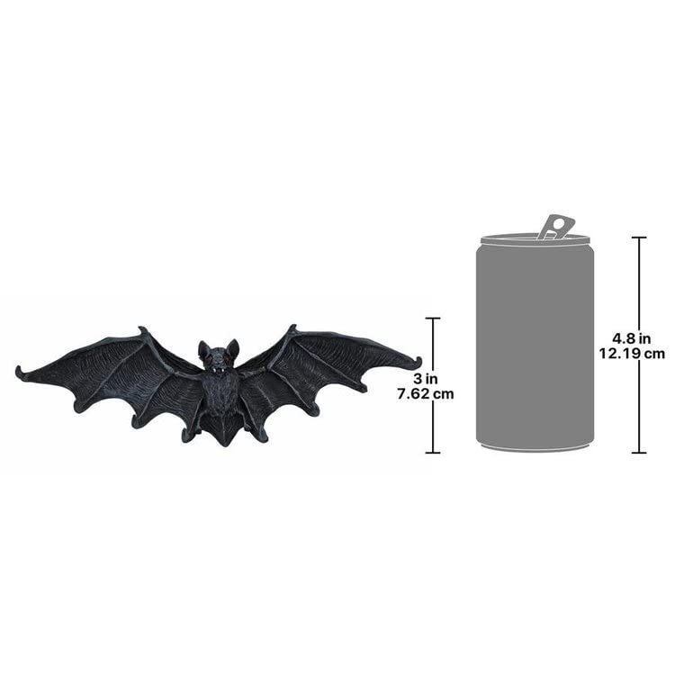 Design Toscano CL5847 Key Hook Rack - Vampire Bat Key Holder Wall Sculpture - Bat Figure - Halloween Bats,Medium - Image 4