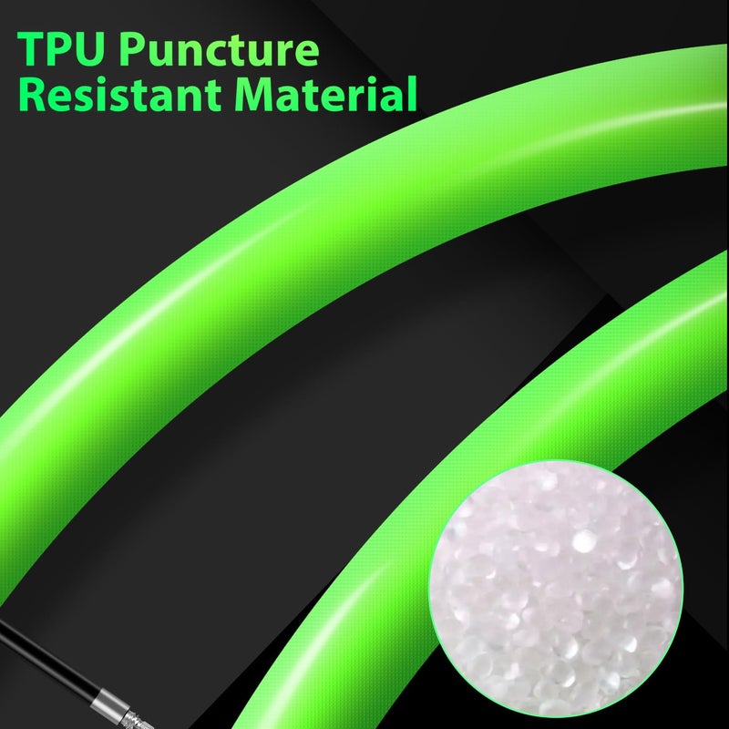 CYCLAMI 2-Pack 700C Bike Inner Tube Ultralight 30g TPU Road Bicycle Tire 28'' 700 x 18 23 25 28 30 32C Presta Valve Length FV 2.56''/65mm for Adult (4 Bike Tube Patch Repair Kit ï¼† 2 Tire Levers) - Image 3