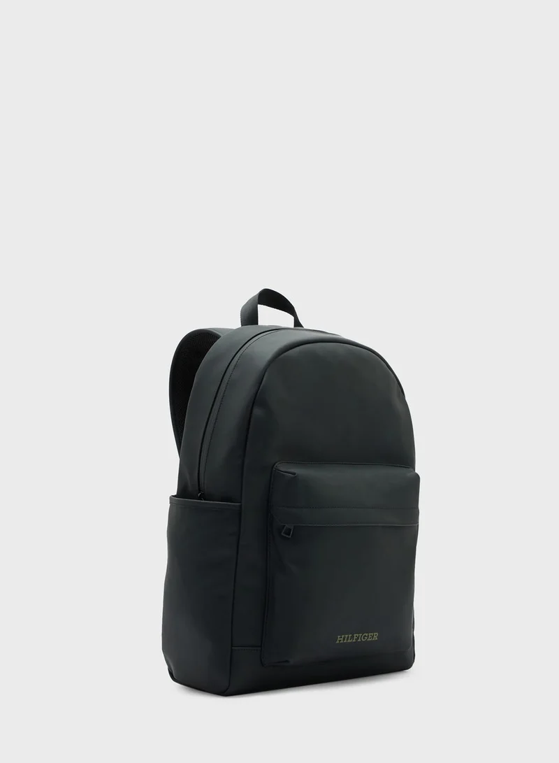 TOMMY HILFIGER Monotype Rain Pu Dome Backpack