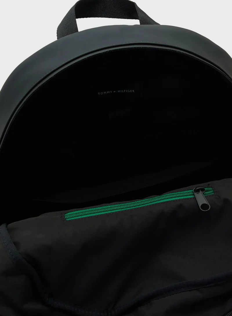 TOMMY HILFIGER Monotype Rain Pu Dome Backpack