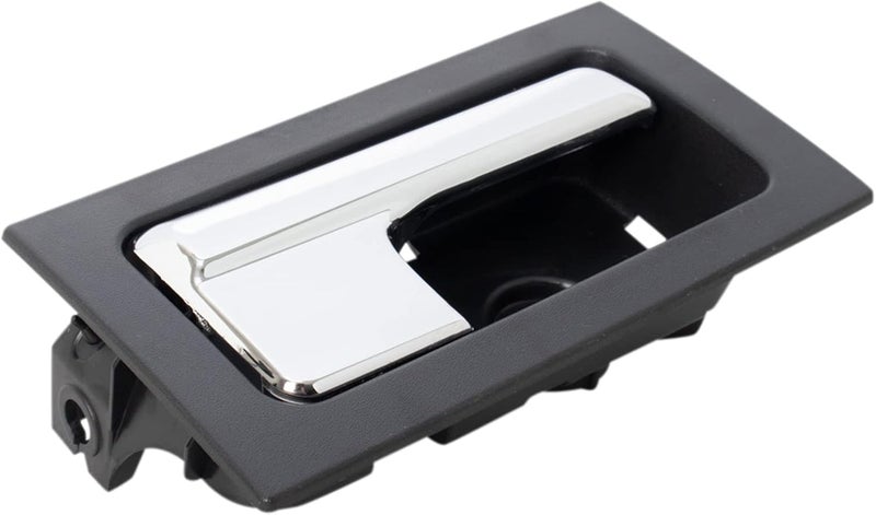 TRQ Front Right Interior Door Handle Chrome & Black for 2012-2014 Ford F-150 - Image 3