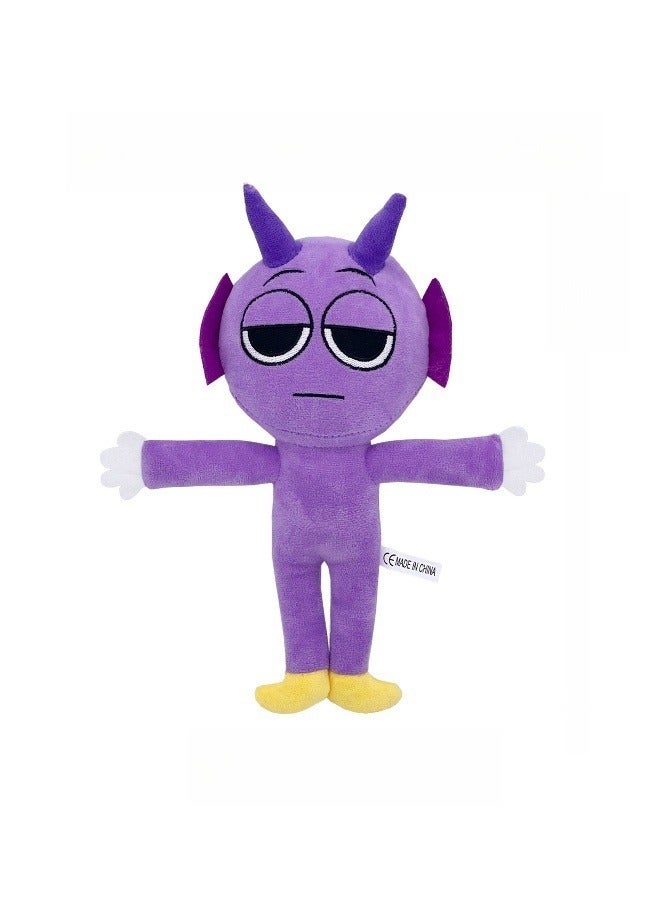 NIBEMINENT Sprunki Game Plush, Sprunki Toys Plush,Soft Stuffed Animal Pillow Doll Birthday Gifts for Adult Kids - Image 1