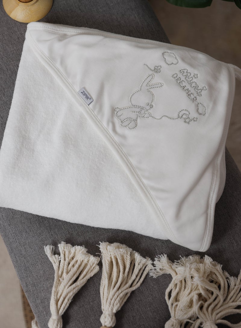 لحظة مرح منشفة اطفال بغطاء رأس للأطفال حديثي الولادة والأطفال الصغار - Image 1