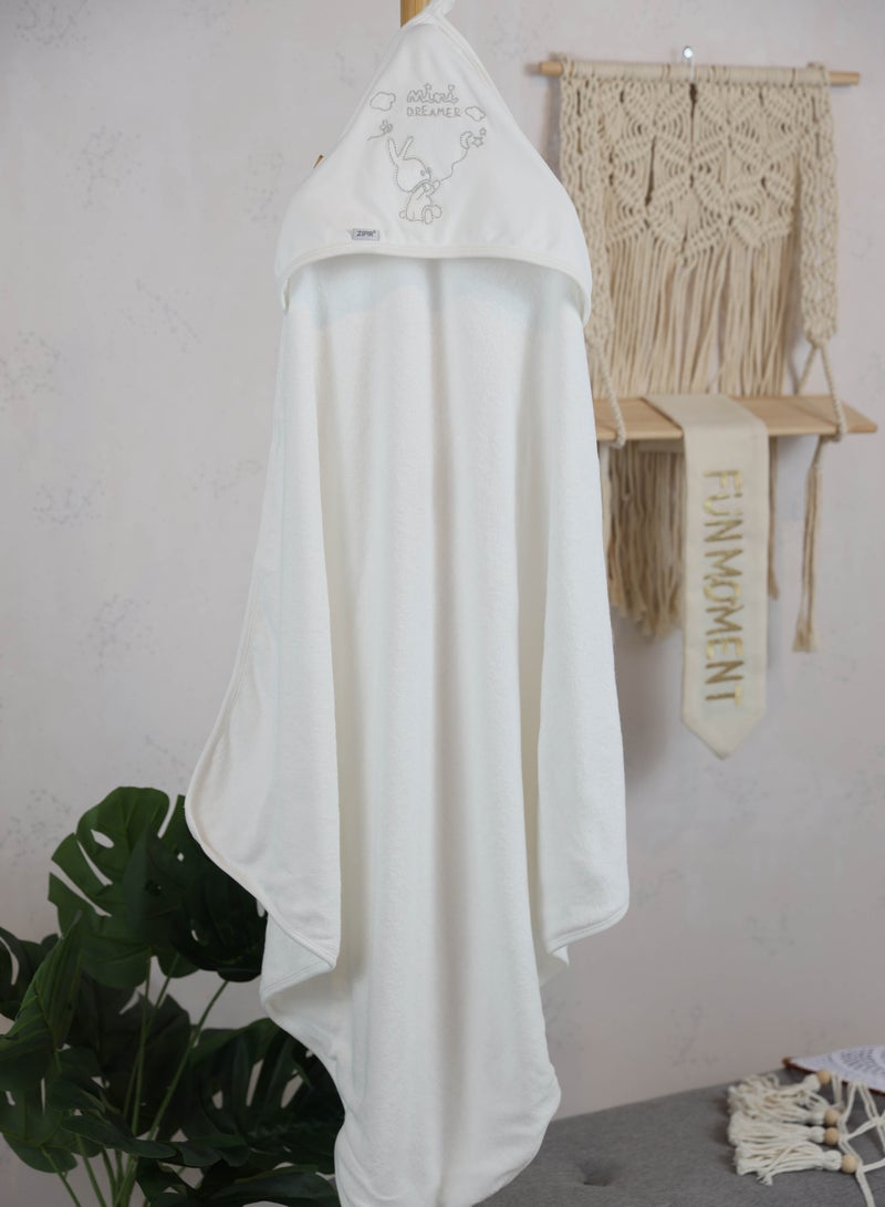 لحظة مرح منشفة اطفال بغطاء رأس للأطفال حديثي الولادة والأطفال الصغار - Image 2