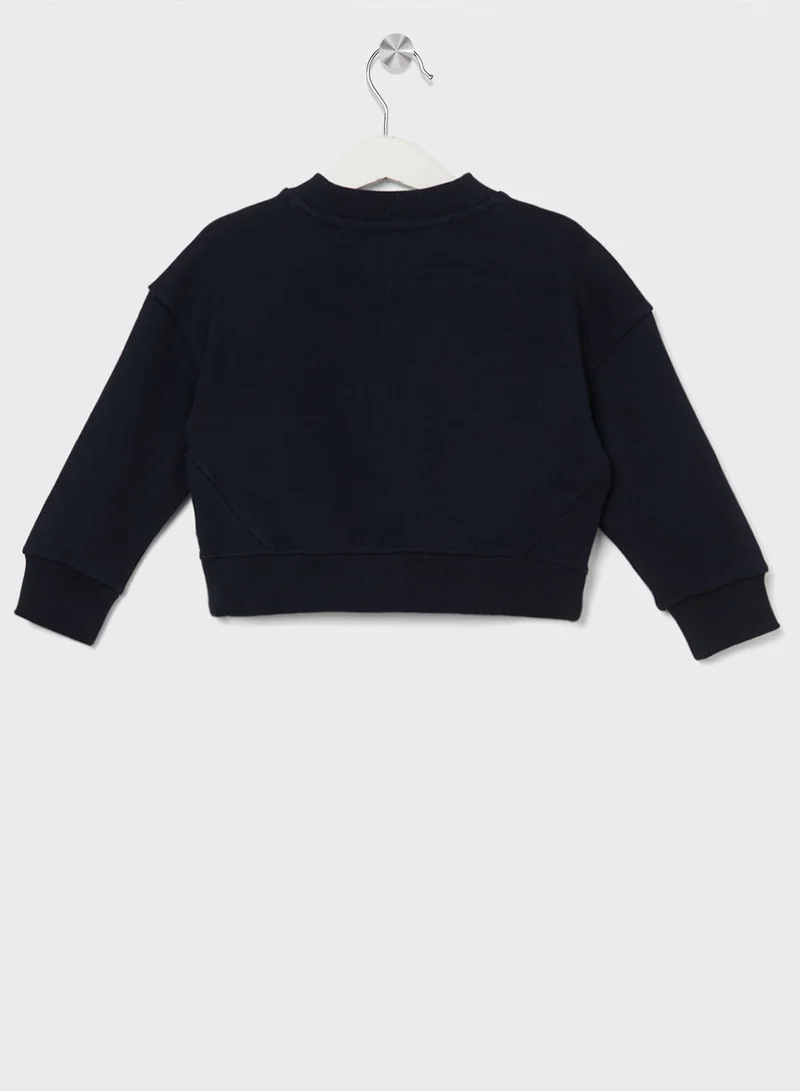 TOMMY HILFIGER TOMMY DOT FOIL CN SWEATSHIRT