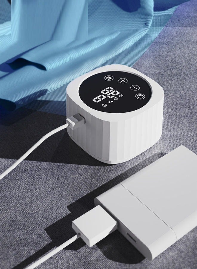 كيكي مضخة حليب الثدي الكهربائية المزدوجة خالية من البيسفينول A، قابلة لإعادة الشحن، مضخة حليب الثدي الكهربائية المزدوجة من السيليكون - Image 5