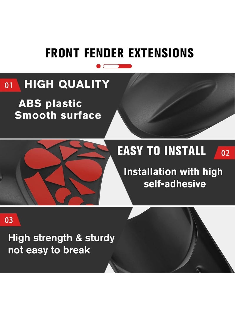 امتداد واقي العجلات الأمامي لسيارات هوندا ريبيل 1100 CMX1100 CMX 1100 2021-2024 لحماية الدراجات النارية من الغبار - Image 4