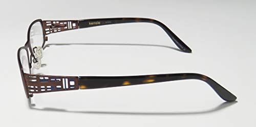 KENSIE Eyeglasses PRETTY Matte Brown - Image 4