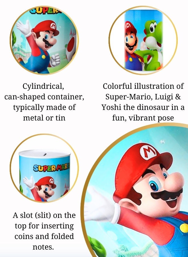 ستور حصالة نقود معدنية من ستور، حصالة نقود سوبر ماريو - Image 3