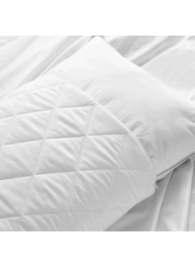 Pan Home Microfibre Waterproof Pillow Protector 50x75cm-White - Image 2
