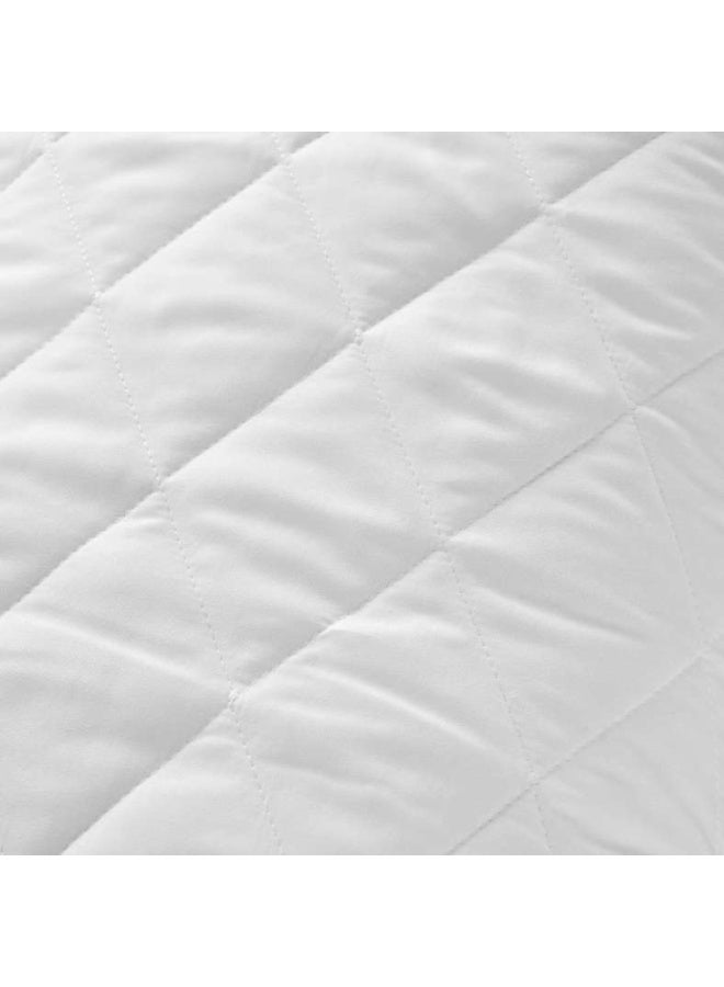 Pan Home Microfibre Waterproof Pillow Protector 50x75cm-White - Image 3