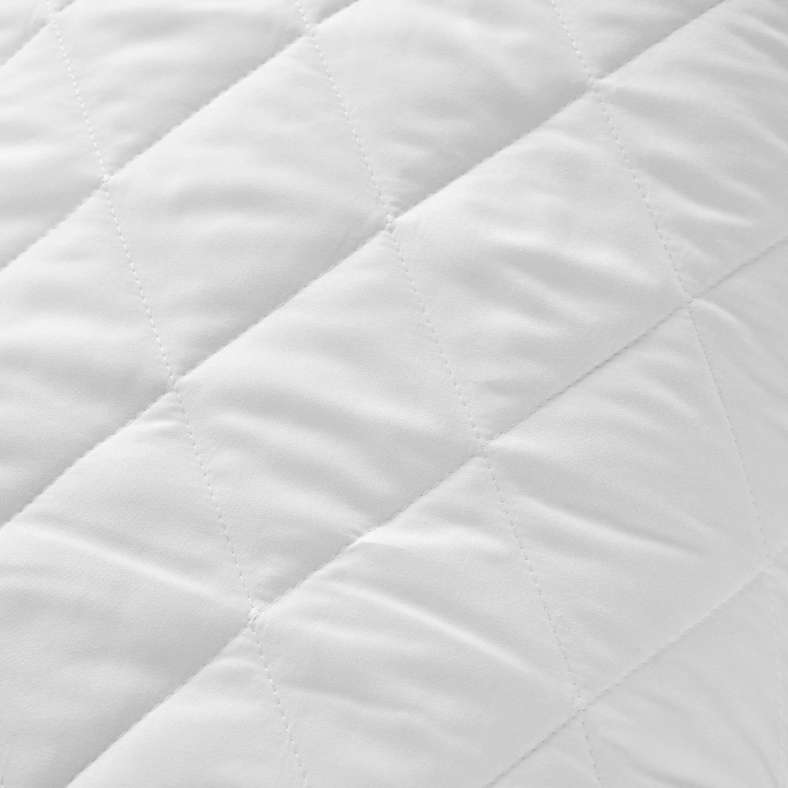 Pan Home واقي وسادة مضاد للماء مقاس 50 × 75 سم أبيض من إم إف - Image 3
