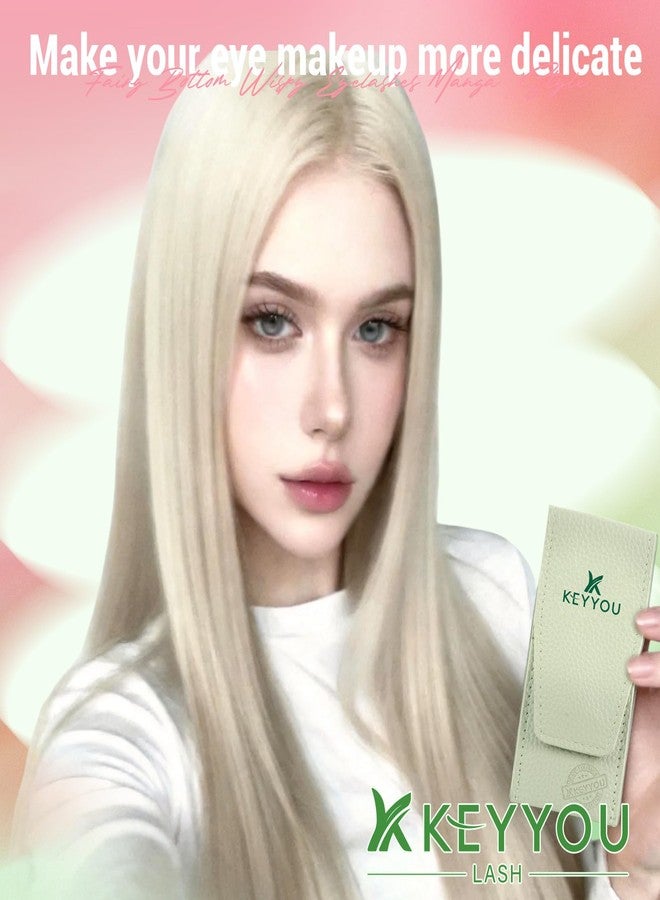 كييو مجموعة أدوات تركيب الرموش من KEYYOU - 3 قطع: ملاقط رموش مطورة مع سيليكون مانع للالتصاق لتركيب الرموش بنفسك، سهلة الاستخدام - Image 2