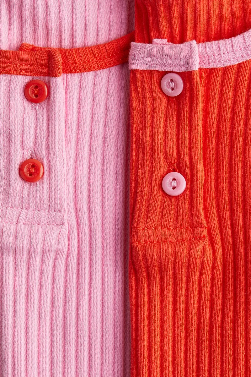 H&M 2-pack cotton jersey tops