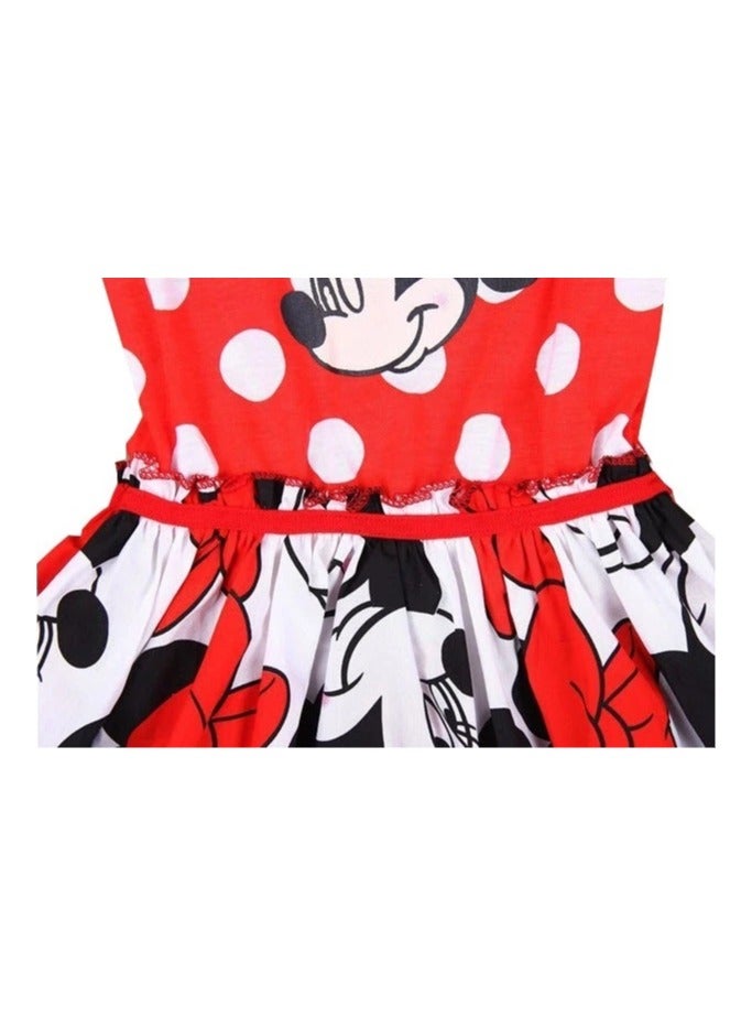 Toy Box Minnie Mouse Costume Girls Toddler Baby Fancy Dress Outfit Party Git Summer For kids Medium- 5 to 7 Years Old - Image 3