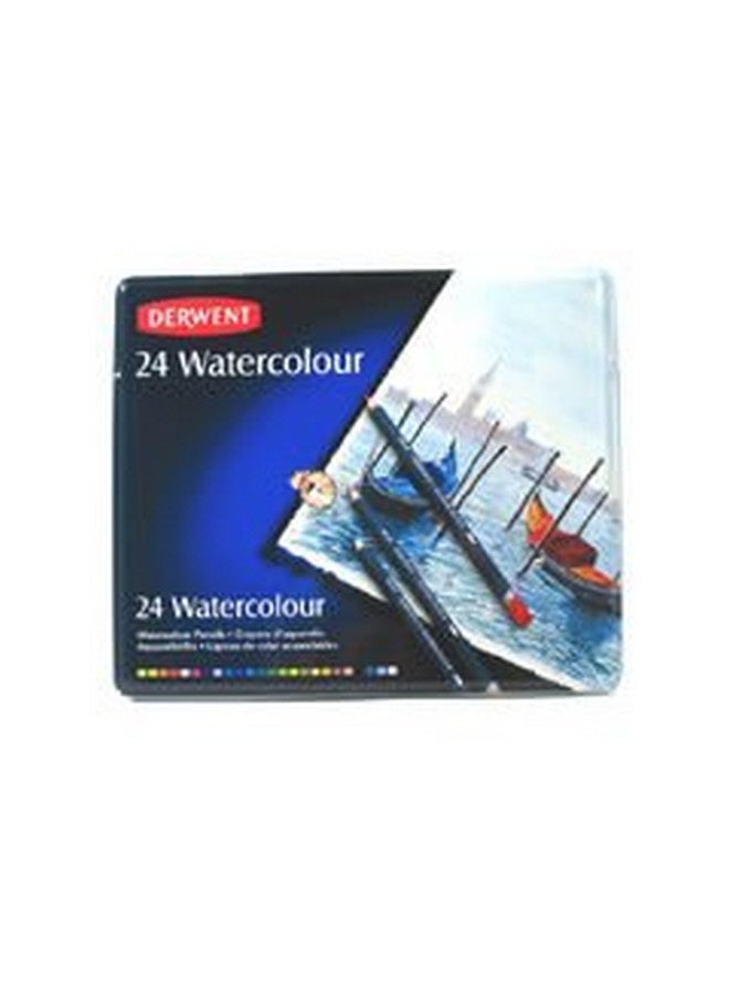 Derwent Colored Pencils, WaterColour, Water Color Pencils, Drawing, Art, Metal Tin, 24 Count (32883) - Image 5