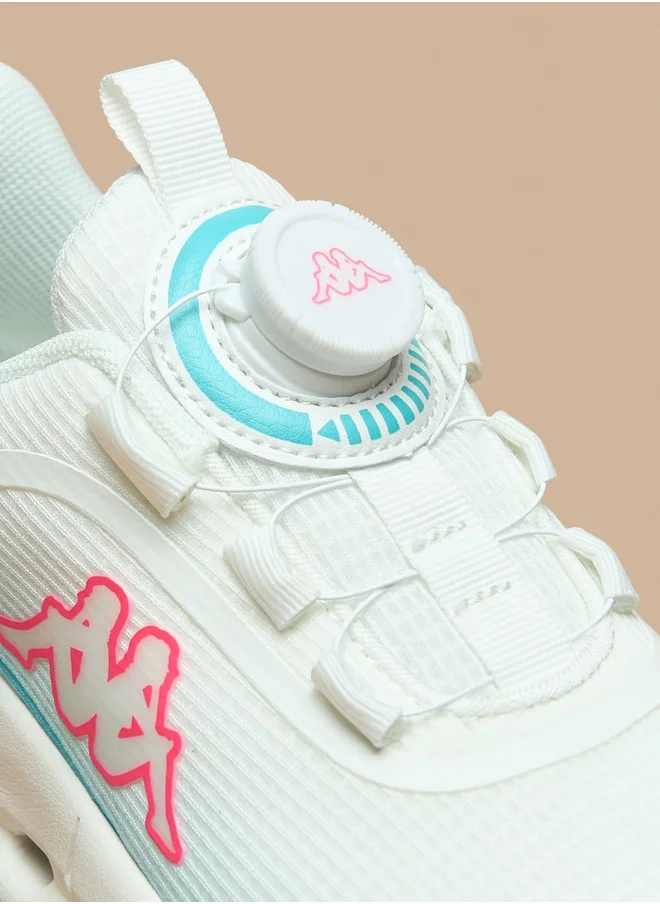 كابا Girls' Colourblock Walking Shoes with Hook and Loop Closure