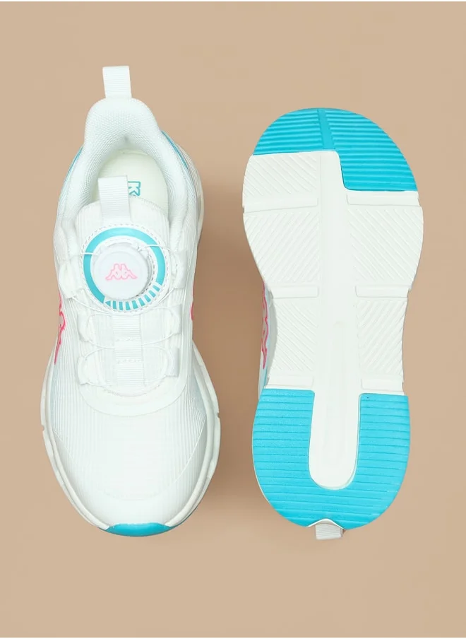 كابا Girls' Colourblock Walking Shoes with Hook and Loop Closure