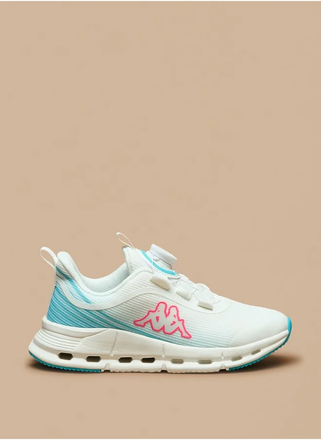 كابا Girls' Colourblock Walking Shoes with Hook and Loop Closure