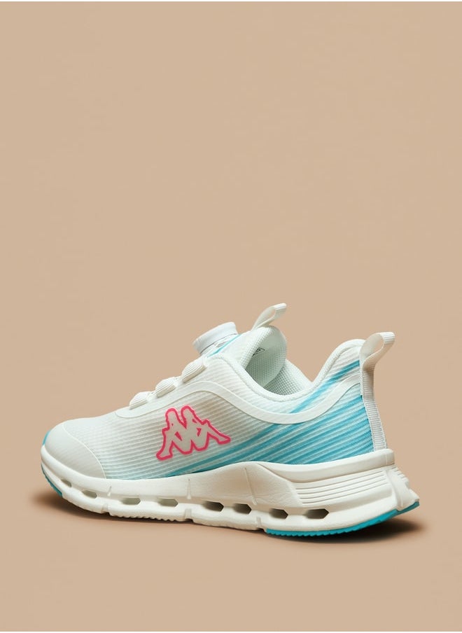 Kappa - Girls' Colourblock Walking Shoes with Hook and Loop Closure - Image 1