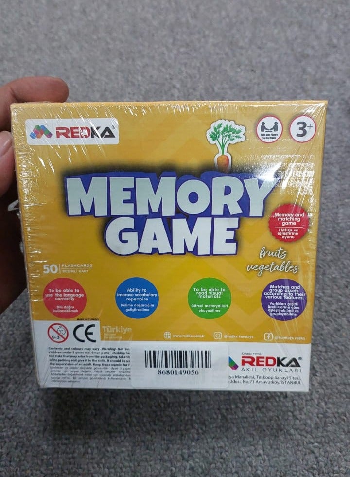 redka Memory Game Meyve ve Sebzeler - Image 2