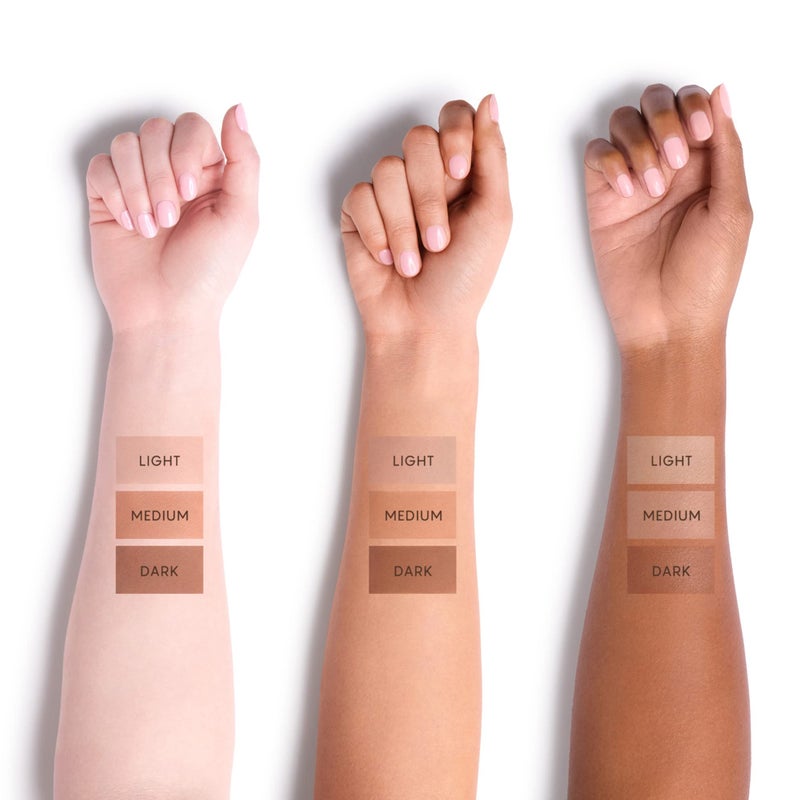 HALEYS Re-sculpt Smoothing Contour Powder (Dark) Lightweight, Non-Caking, Nourishing & Skin-Softening, Infused with Shea Butter & Chamomile Flower Water to Soothe Skin - Image 2