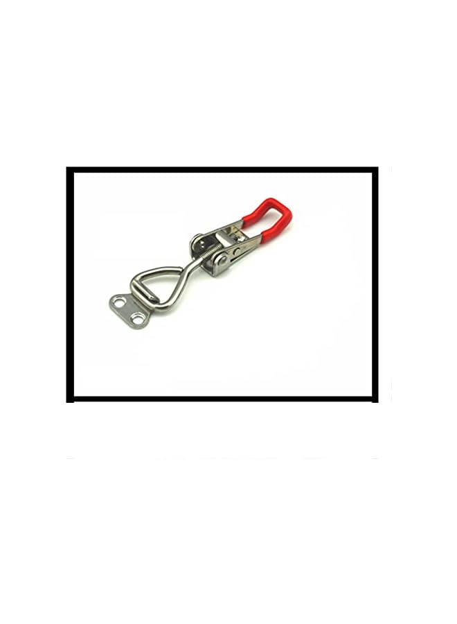PROMASS promass Toggle Latch Clamp 4001 2pcs, 304 Stainless Steel Adjustable Hasp Latches Quick Release Hand Tool Toggle Clamp for Smoker Lid Jig, Case Trunk, Door  - Image 3