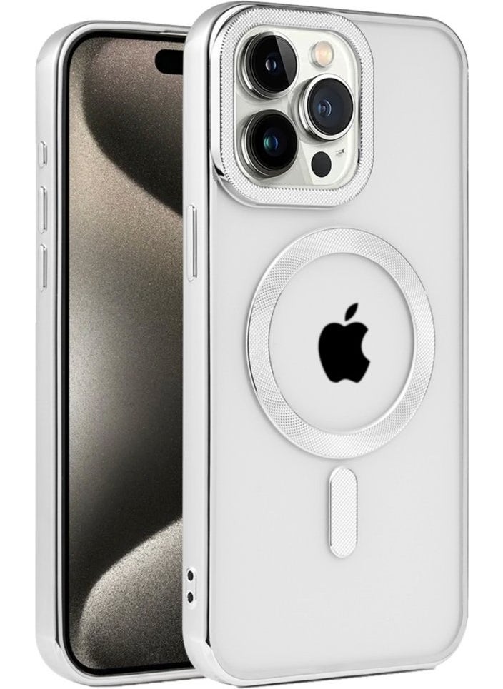 FUJIMAX Apple iPhone 15 Pro Case Durable Kronos Cover with High Camera Frame and Magsafe Charging Feature