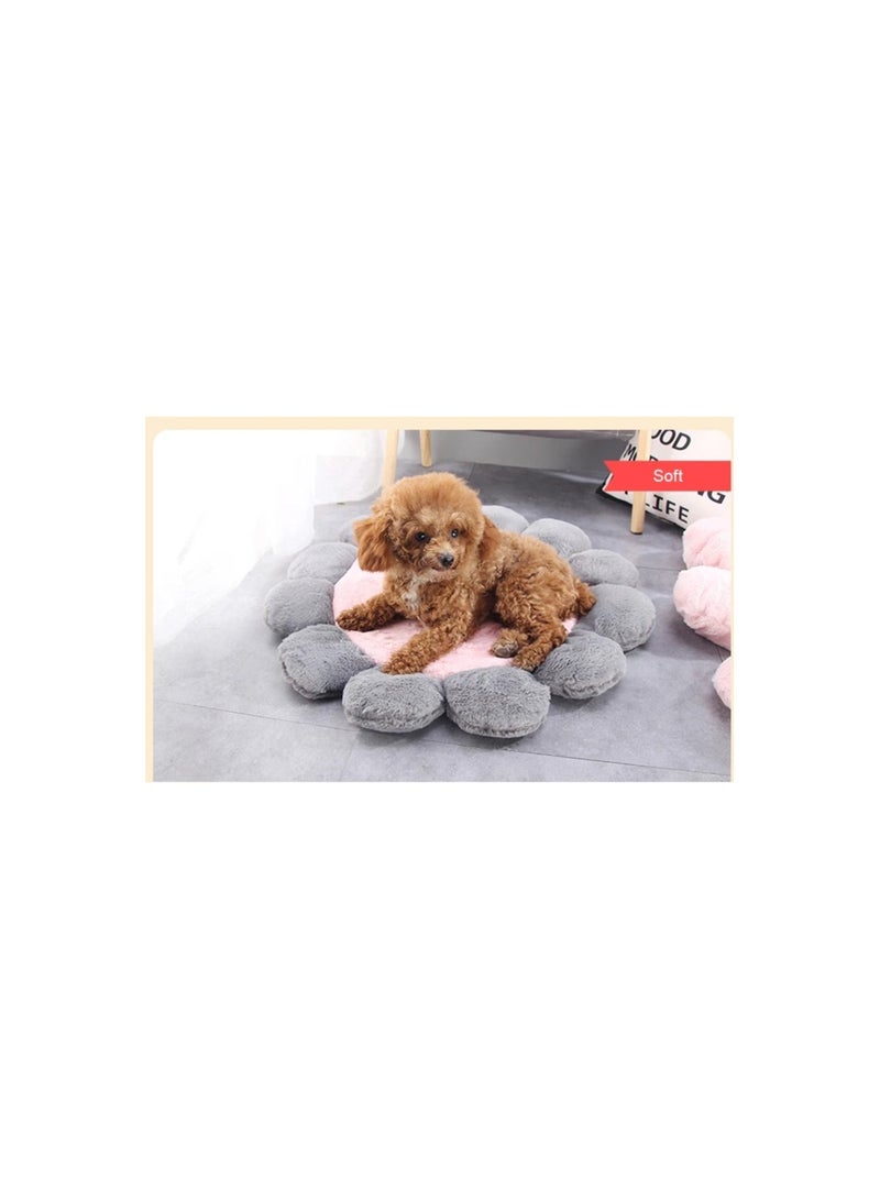 Warm Pet Bed Cute Flower Shape Cushion for Cats Dogs - Image 1