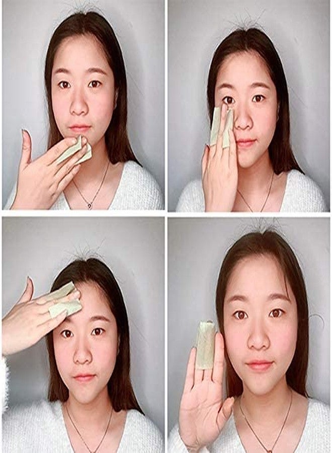 Sileni 100 counts Oil Blotting Sheet, Oil Control Film, Blotting Paper for Oily Skin Care, Green Tea Oil Absorbing Tissues Paper, Large 10cmx7cm (1) - Image 4