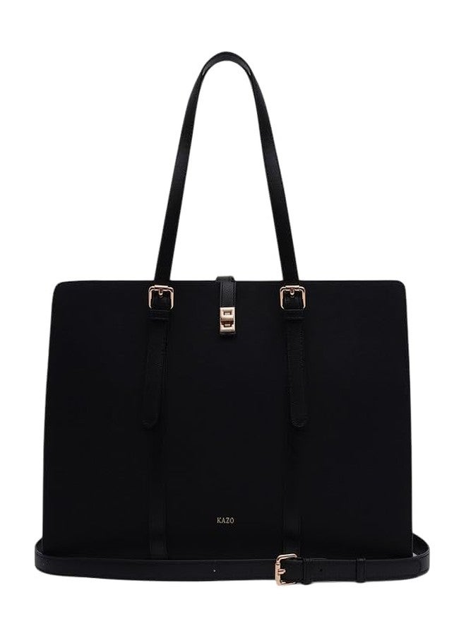 Kazo Éline Laptop Bag | Black - Image 1