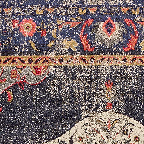 Status Contract 3 x 5 Feet Multi Printed Vintage Persian Carpet Rug Runner for Bedroom/Living Area/Home with Anti Slip Backing, Rectangular - Image 4