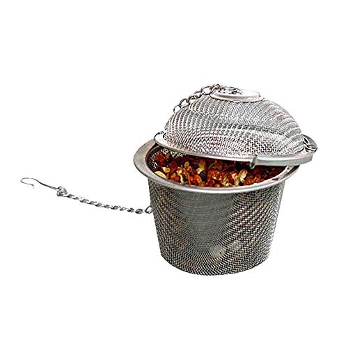 Brunchy Tea Infuser Stainless Steel Mesh Ball - Rust-Free Stainless Steel Tea Infuser and Green Tea Maker with Filter - Ideal for Herbal & Coffee Brewing - Durable and Easy to Clean (1) - Image 3