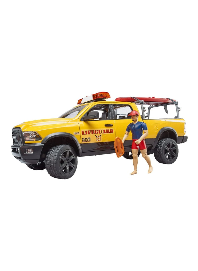 Bruder Ram 2500 Power Wagon Life Guard with Figure  - Image 1