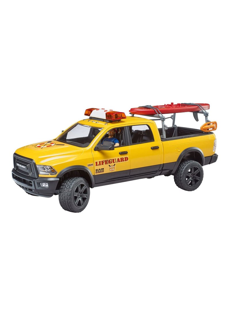 Bruder Ram 2500 Power Wagon Life Guard with Figure  - Image 2