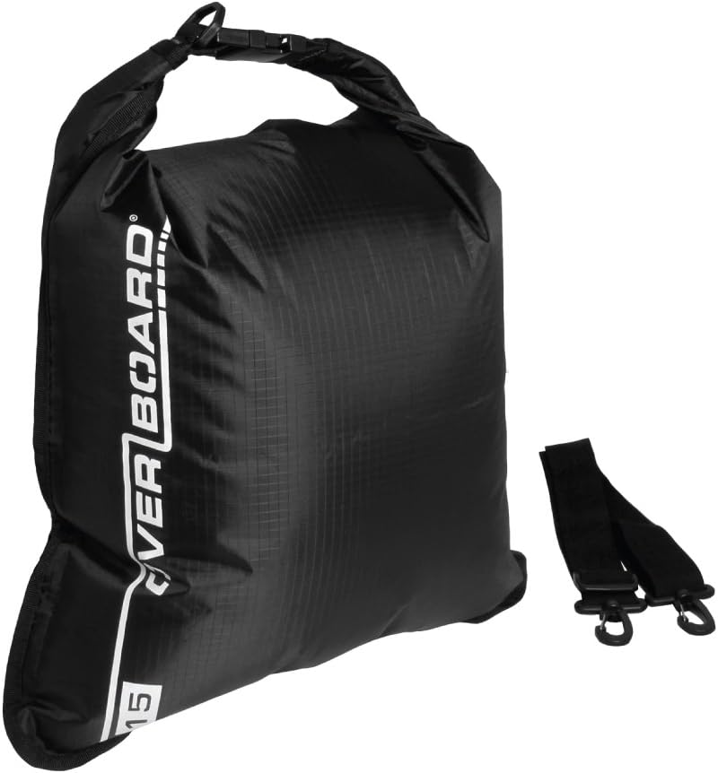 Overboard Waterproof Dry Flat Bag, 30-Liter, Black - Image 1