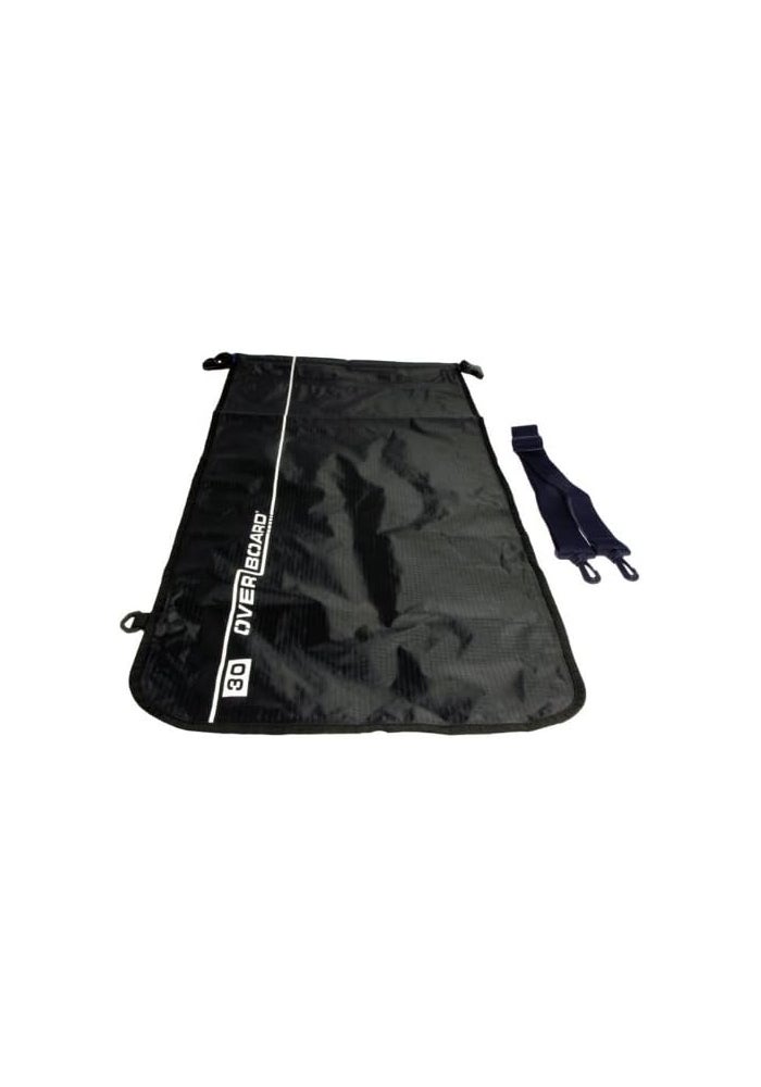 Overboard Waterproof Dry Flat Bag, 30-Liter, Black - Image 2