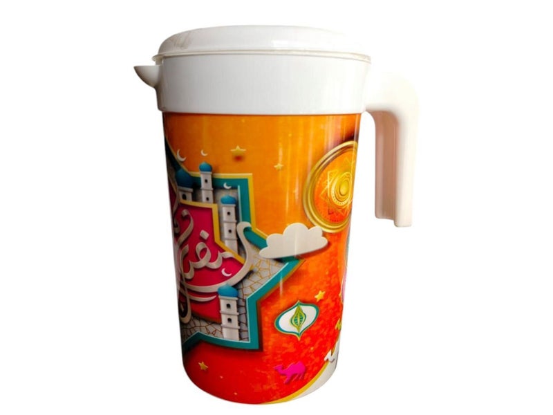 خورشيد للبلاستيك طقم دورق زمزم و 4 كوبايات من خورشيد بلاست للبلاستيك - رمضان - Image 2