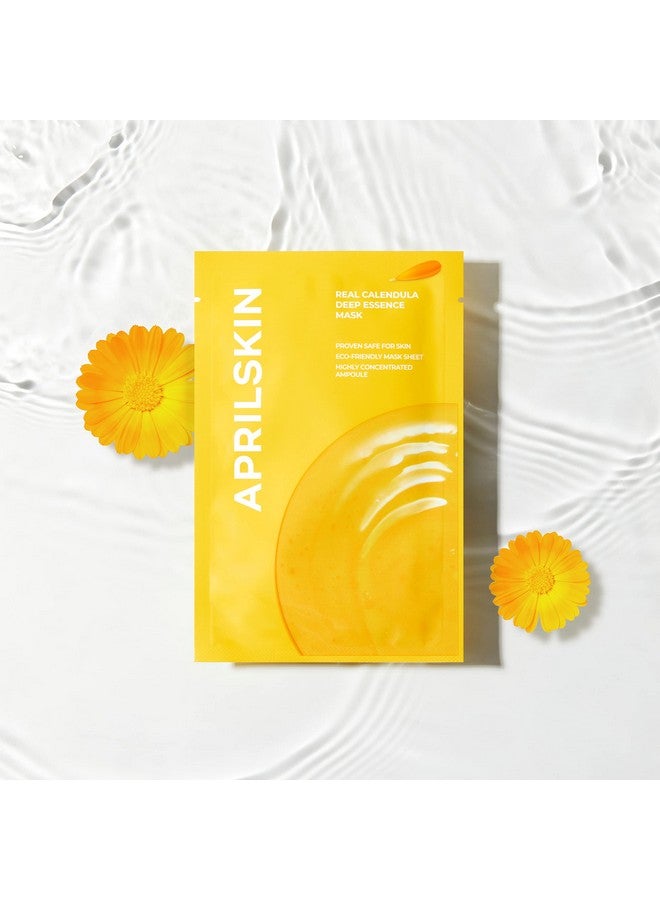 APRILSKIN Calendula Deep Essence Sheet Mask (5Ea) - Image 2