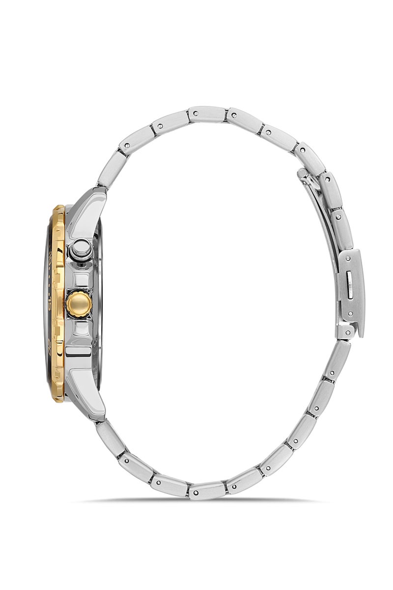 OMAX Men's Wrist-Watch | Analog | Stainless Steel Band | Elegant Design - Image 2
