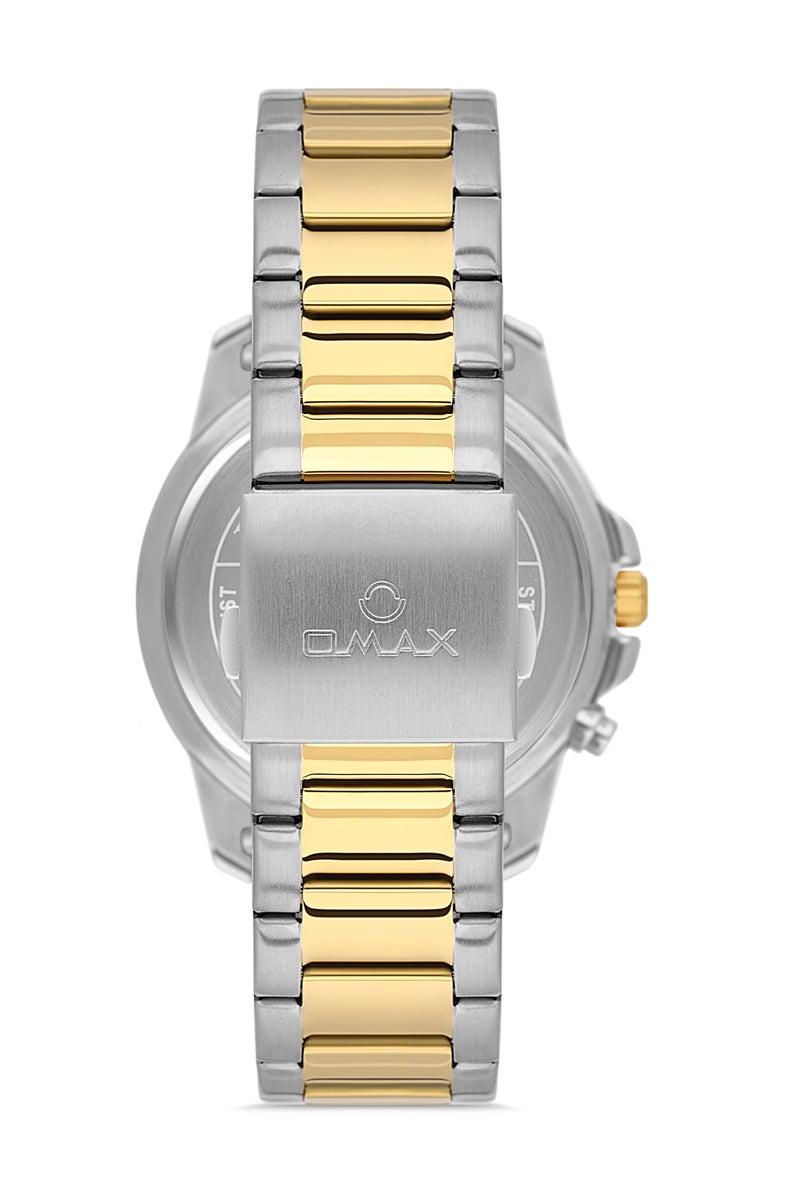 OMAX Men's Wrist-Watch | Analog | Stainless Steel Band | Elegant Design - Image 3