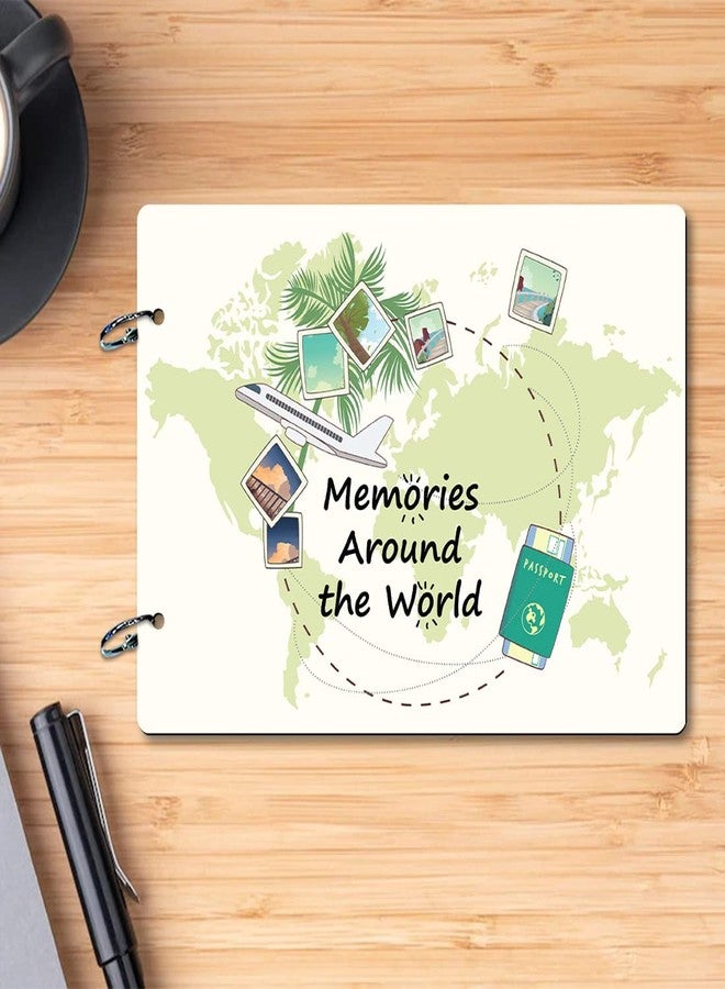 100yellow® Memories Scrapbook Photo Album - Create Lasting Memories| 40 A4 pages | Size : 21 cm x 29.5 cm |Multicolour - Image 3