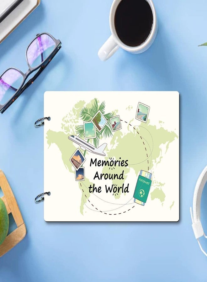 100yellow® Memories Scrapbook Photo Album - Create Lasting Memories| 40 A4 pages | Size : 21 cm x 29.5 cm |Multicolour - Image 2