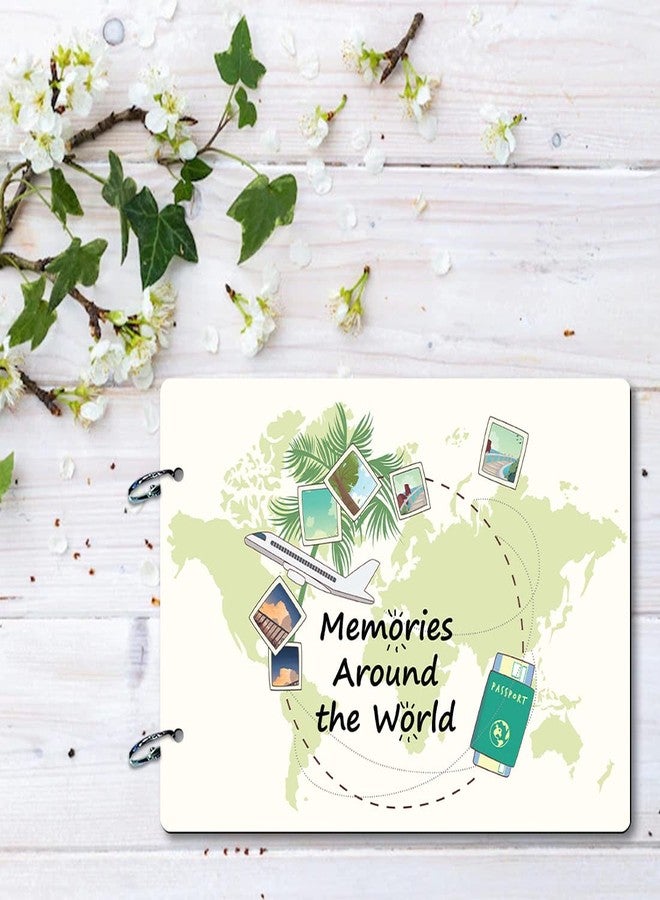 100yellow® Memories Scrapbook Photo Album - Create Lasting Memories| 40 A4 pages | Size : 21 cm x 29.5 cm |Multicolour - Image 4