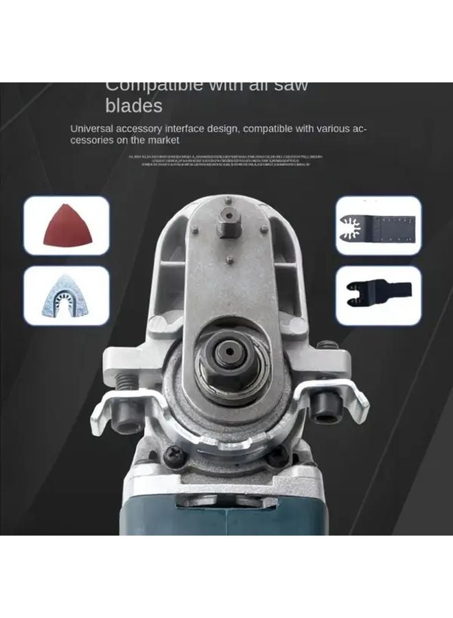 M10 Set Angle Grinder Swing Tool Adapter Kit Multifunctional Saw Blade For DIY Professional Use - Image 4