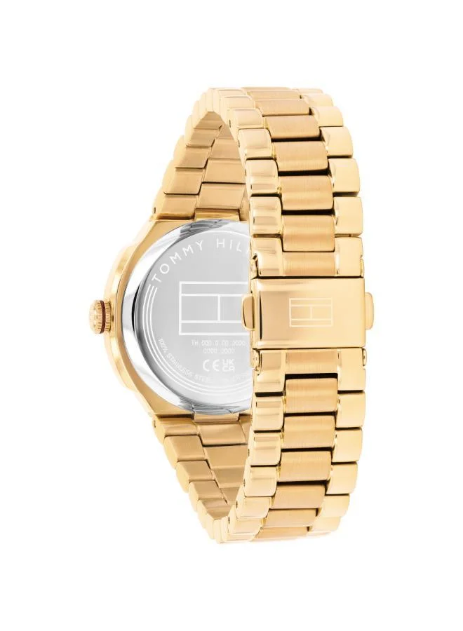 Tommy Hilfiger Ionic Plated Thin Gold Steel Quartz Basic Watch